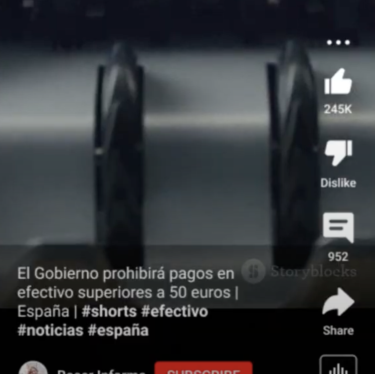 El Gobierno prohibirá pagos en efectivo superiores a 50 euros.